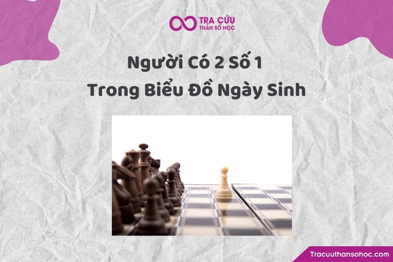 Người có 2 số 1 trong Biểu đồ ngày sinh là người có năng lượng cái tôi cá nhân và khả năng diễn đạt bản thân khá cân bằng.