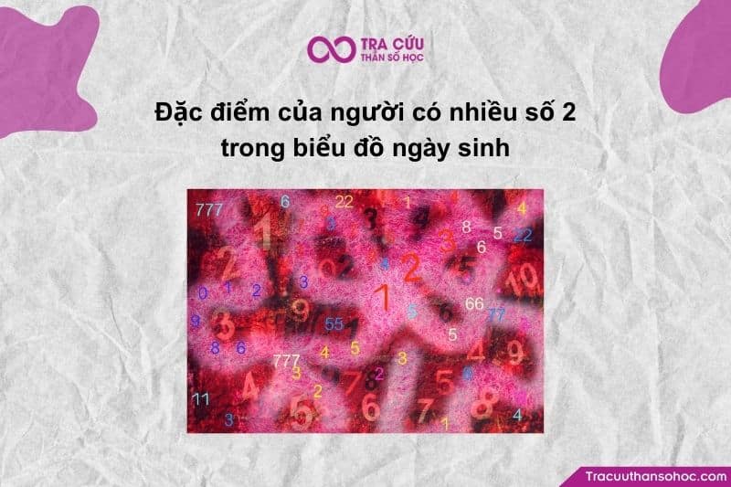 Trong thần số học, số 2 nằm ở cổng vào của Trục Tâm hồn, đại diện cho trực giác Trong thần số học, số 2 nằm ở cổng vào của Trục Tâm hồn, đại diện cho trực giác