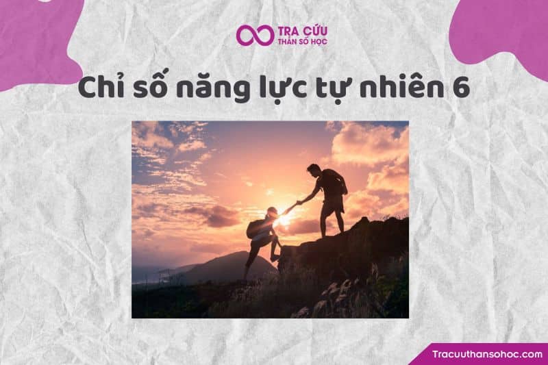 Chỉ số năng lực tự nhiên 6 Chỉ số năng lực tự nhiên 6
