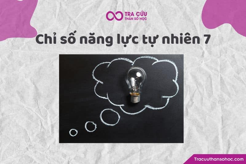 Chỉ số năng lực tự nhiên 7